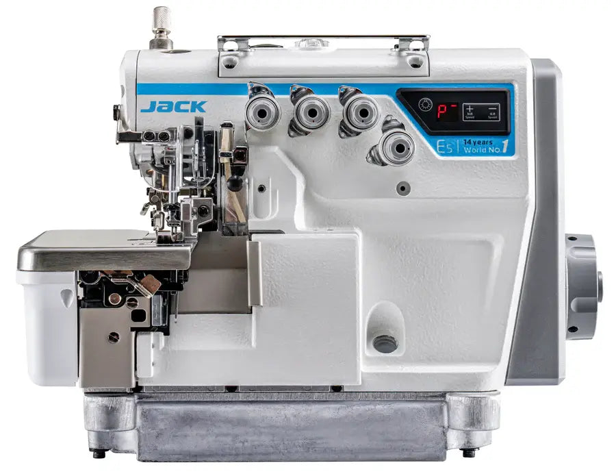 Jack E5-4 Industrial Computerized 4-Thread Overlock Machine